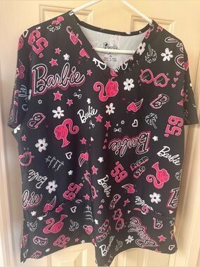 Barbie nurses Scrubs top - Womens size XL - NWT